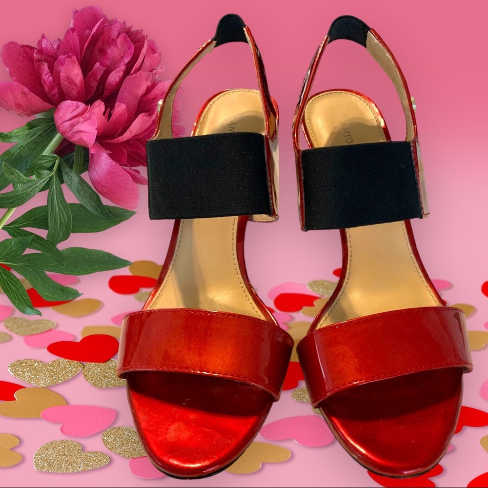 ANTONIO MELANI HEELS. WOMEN’S SIZE 8.5